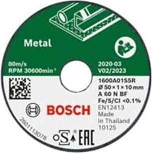 BOSCH Professional 3 Adet Kesme Diski (Metal İçin, Çap 50 Mm, Aksesuar  Professional Easycut & Grind)