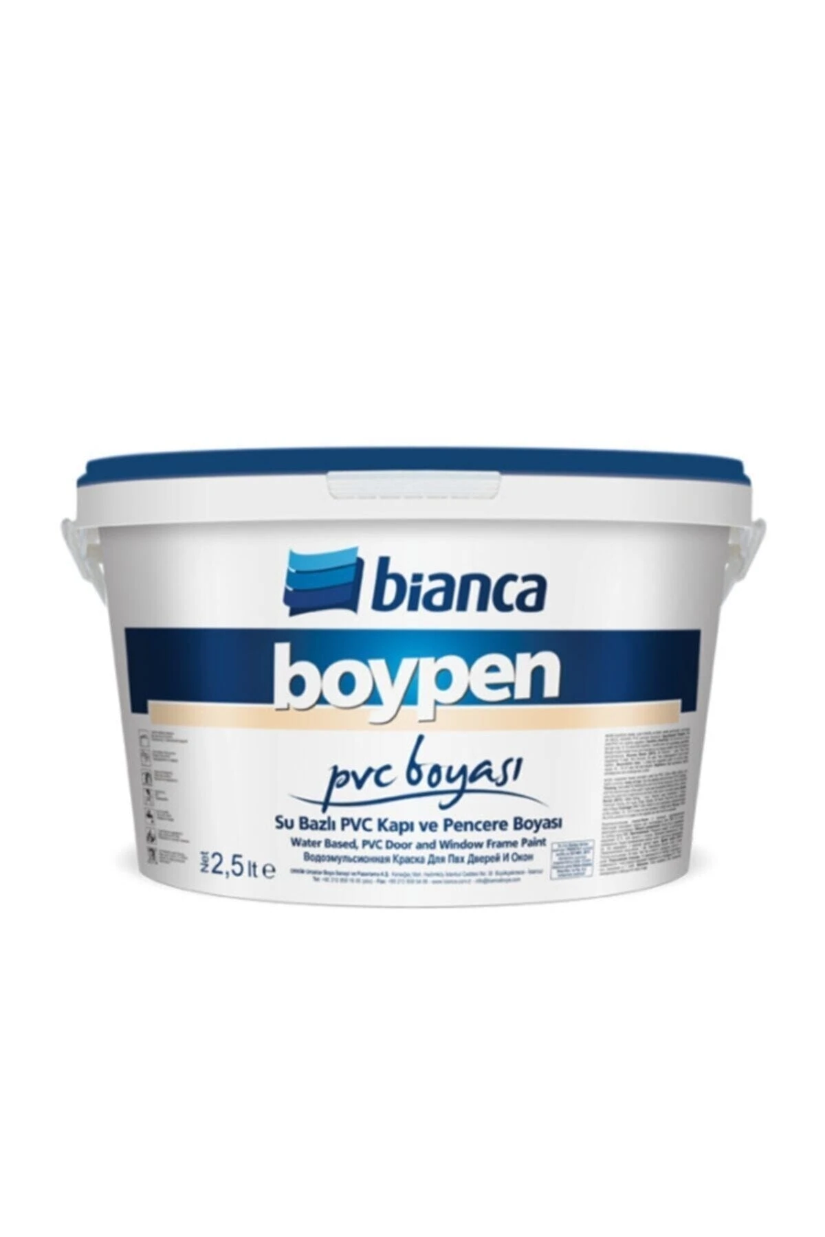 Boypen Pvc Boyası Antrasit Gri 2,5 Lt