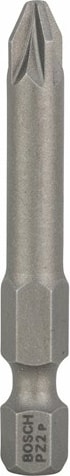 BOSCH - 3'Lü Paket - Ekstra Sert Seri Vidalama Ucu - Pz 2, 49 Mm
