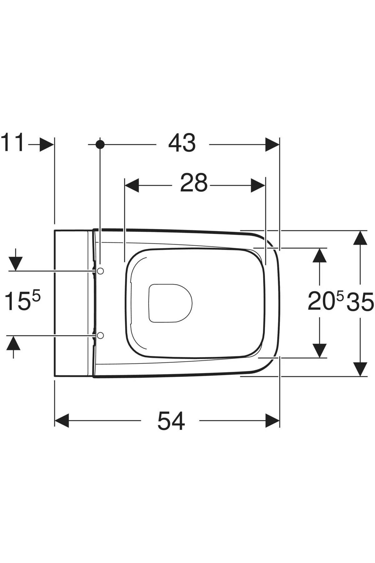 Icon Square Rimfree Asma Klozet Seti T54 501.651.01.1
