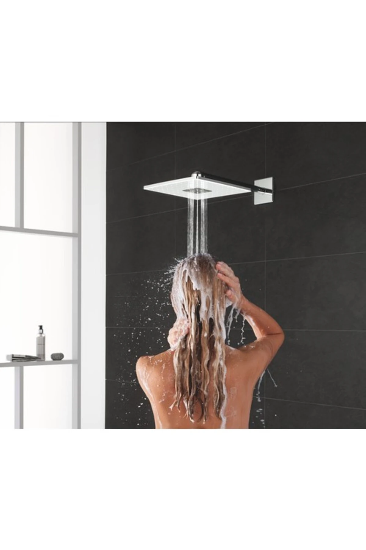 Rainshower Smartactive 310 Cube Tepe Duşu Seti 430 Mm, 2 Akışlı 26479ls0