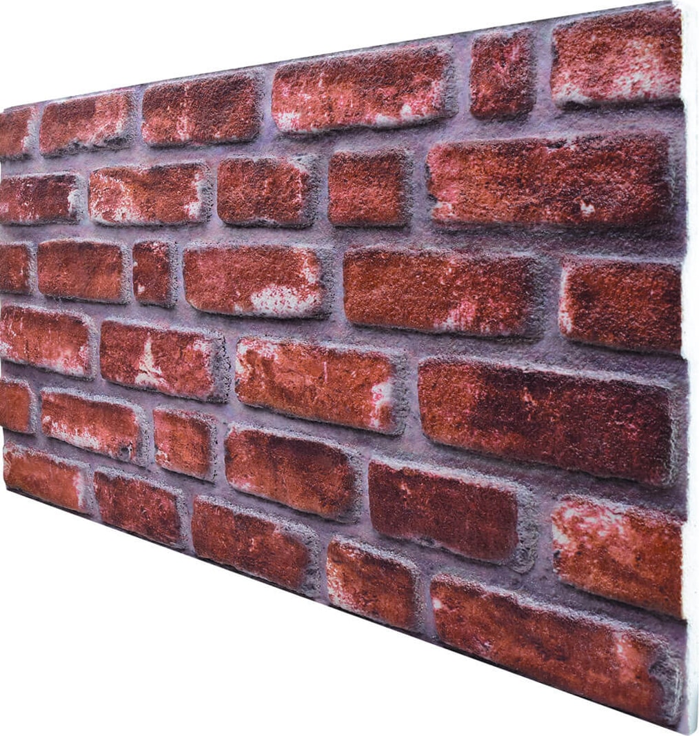 5 Adet (2,5m2)X Tuğla Desenli 3 Boyutlu Renkli Strafor Köpük Duvar Kaplama Paneli (BR-533)