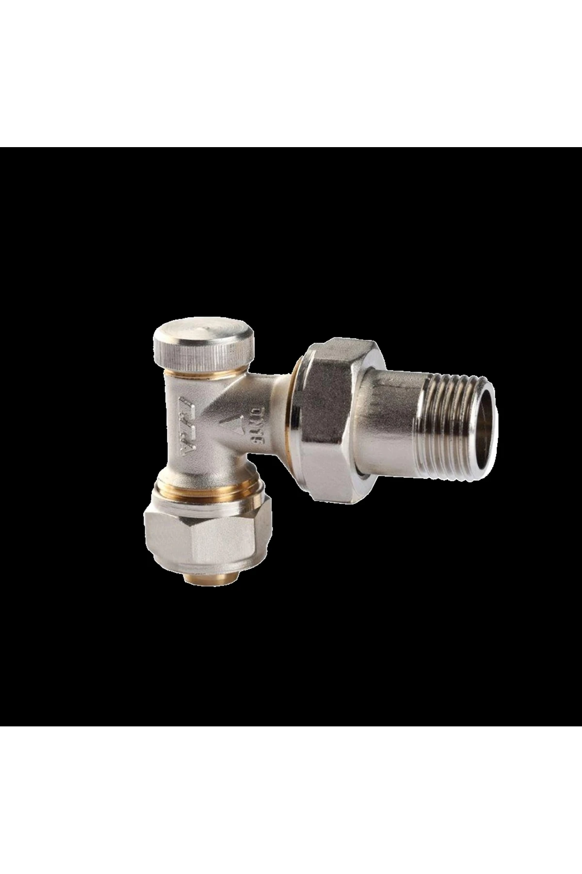 Radyatör Geri Dönüş Valfi Pex Köşe 1/2 Gdv3