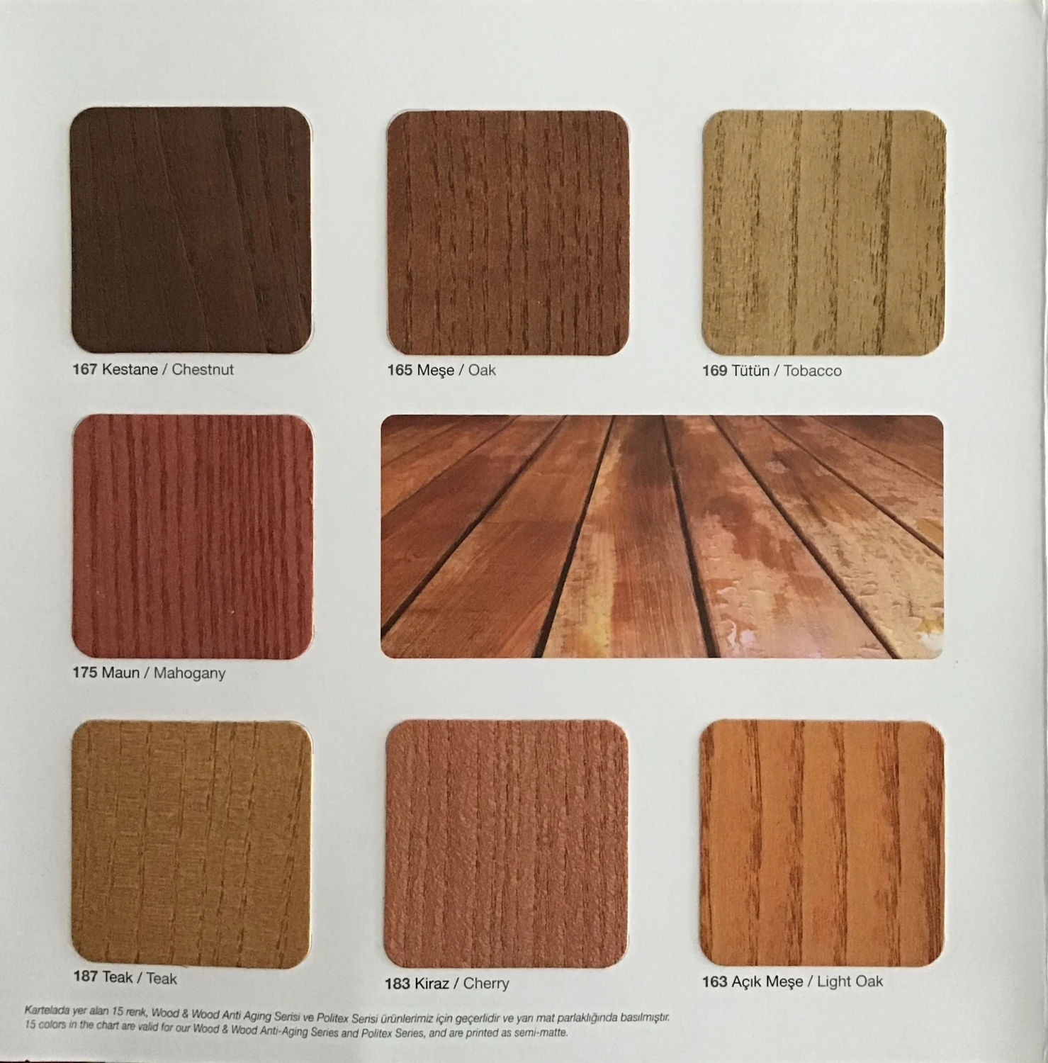 Polıtex Dek. Y.Mat Kestane 15 Lt