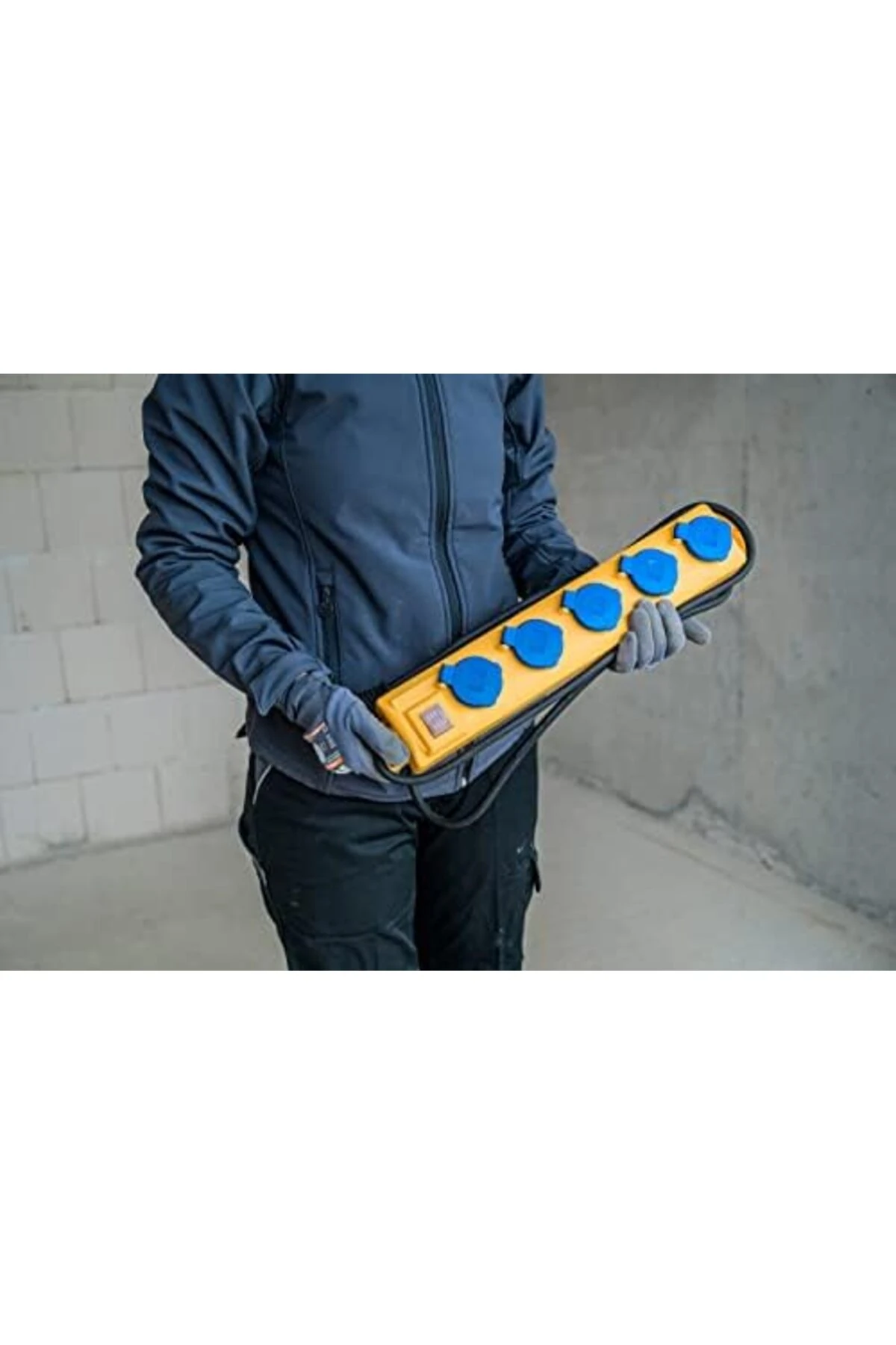 LvnShop Super-Solid Sl IP54 Lisanslı 5'li Uzatma Priz 2 Metre Lv 224120