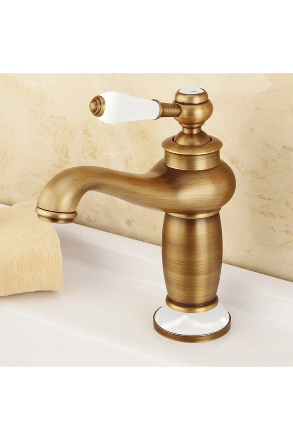 Rustik Lavabo Bataryası Vintage Antik Eskitme Klb100-a