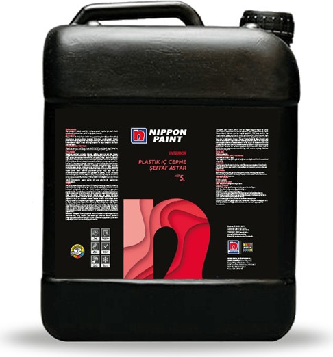Paint Plastik Iç Cephe Şeffaf Astar 5 Litre
