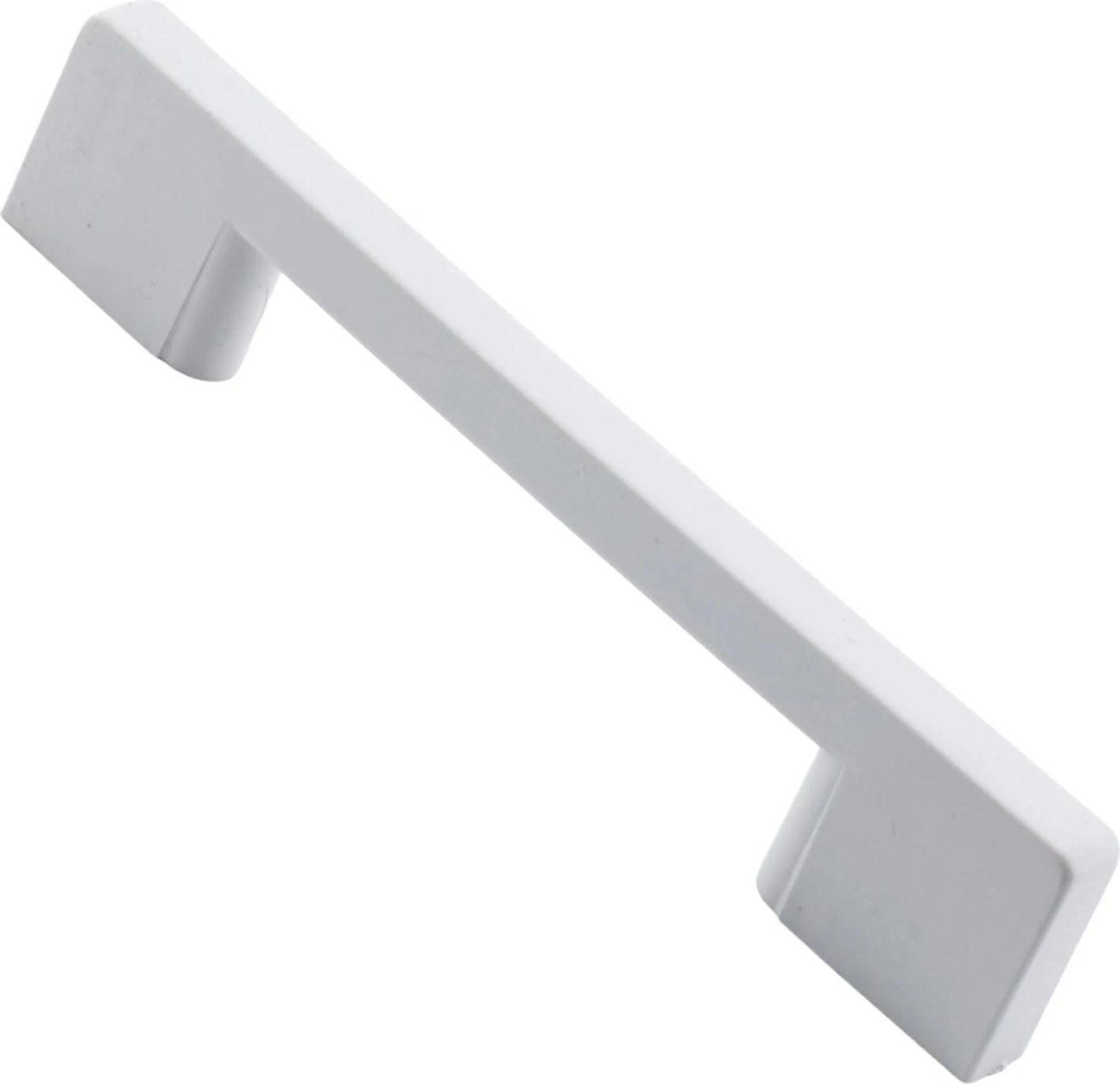 10 Adet Plastik Köprü Mobilya Mutfak Çekmece Dolabı Dolap Kapak Beyaz Kulbu Kulpu Kulpları 128 mm