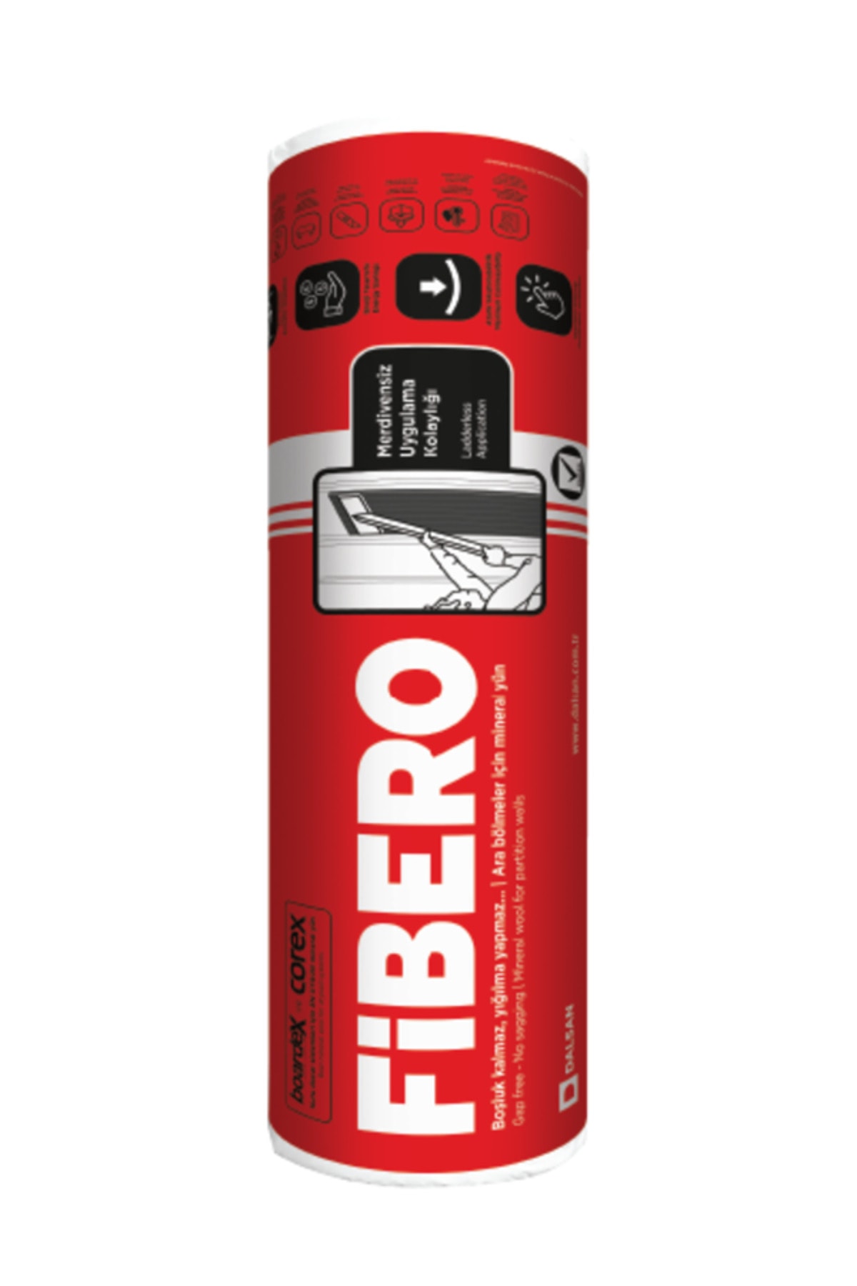 Fibero 50 Taş Yünü Ses Ve Isı Yalıtımı Için 18 M2 Yerli Üretim