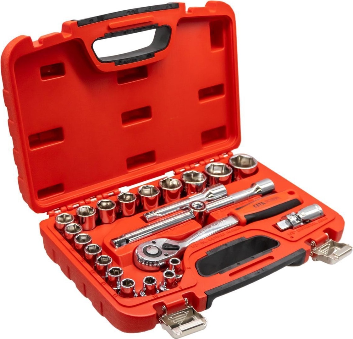 CETA FORM 23 Parça 1/2" 6 Köşe Lokma Takımı C20-23PH4