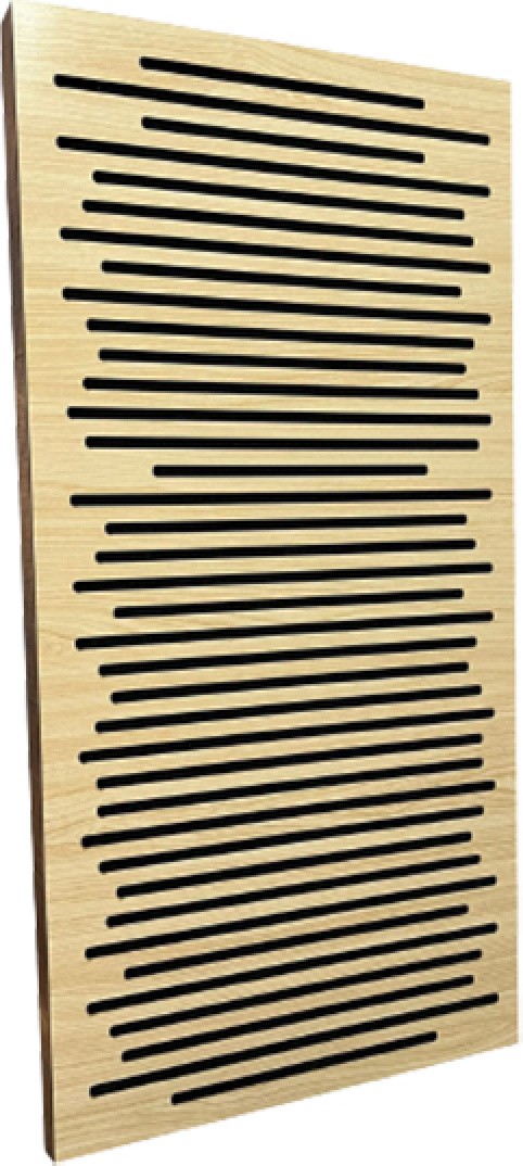 60*120CM Ahşap Difüzör Akustik Panel Naturel