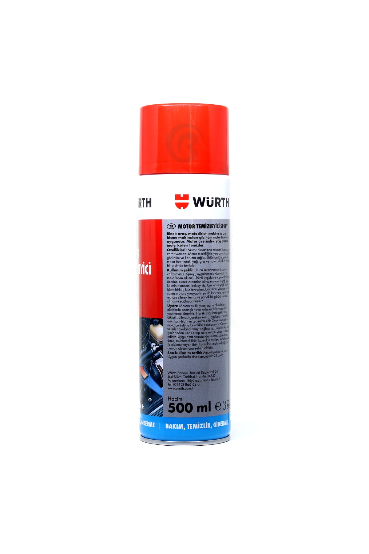2X Motor Temizleyici Sprey 500 ml (Su Gerekmez)