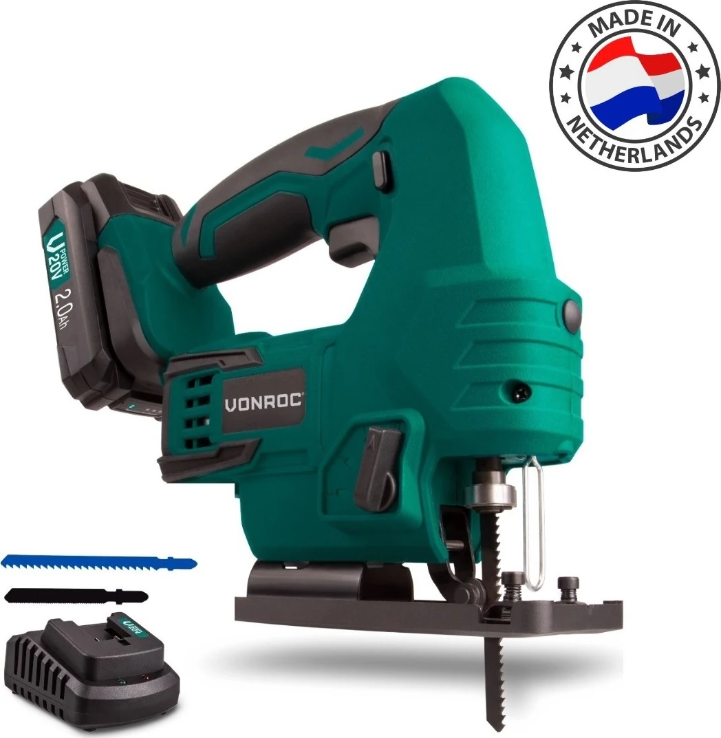 Vpower 20V Akülü Dekupaj Testere - 2.0Ah Pil