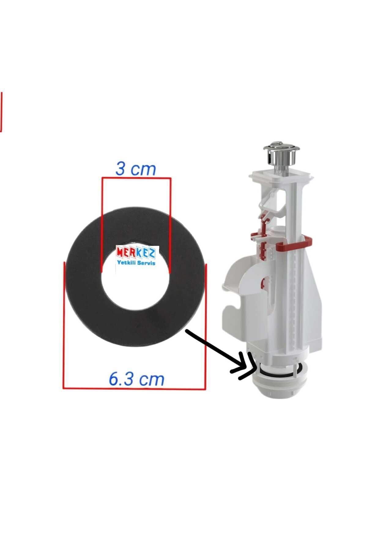 Çift Kademeli Basmalı Klozet Rezervuar İç Takım Boşaltma Grubu Contası