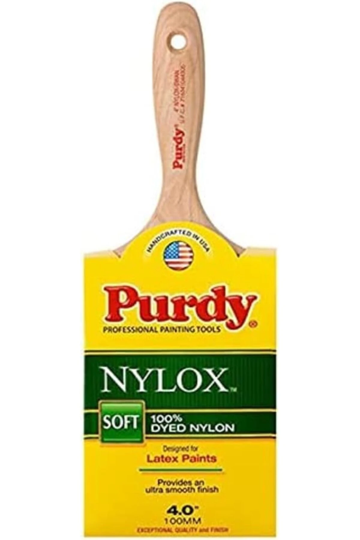 sersashop inç Purdy 144400240 Nylox Kuğu Boya Fırçası, Tynex Naylon 266450