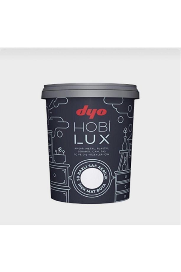 Su Bazlı Kokusuz Yağlı Boya Hobi Lux Seramik, Fayans, Ahşap, Metal 0,9 Lt
