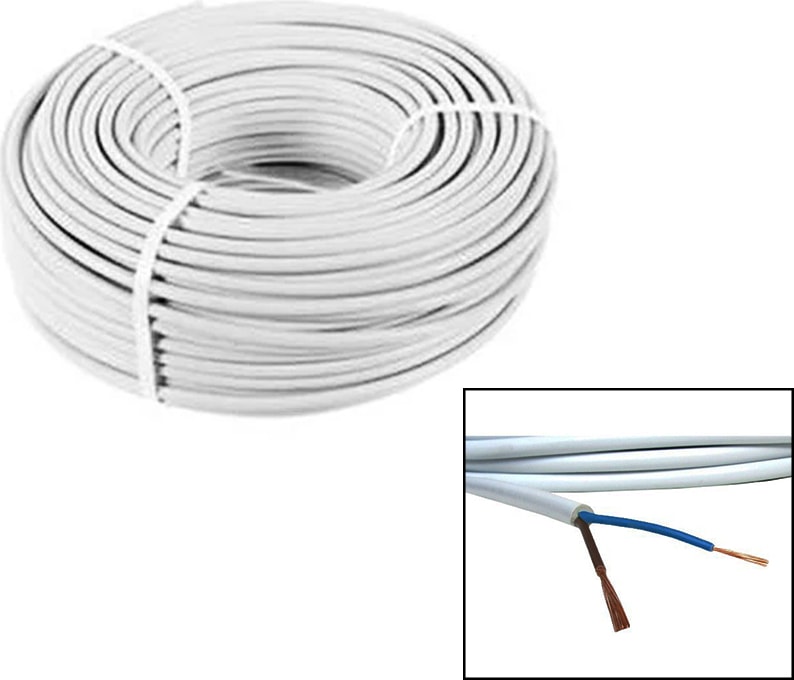2x1.5mm Ttr Kablo 100MT Cca Kablo H05 W-F (5263)