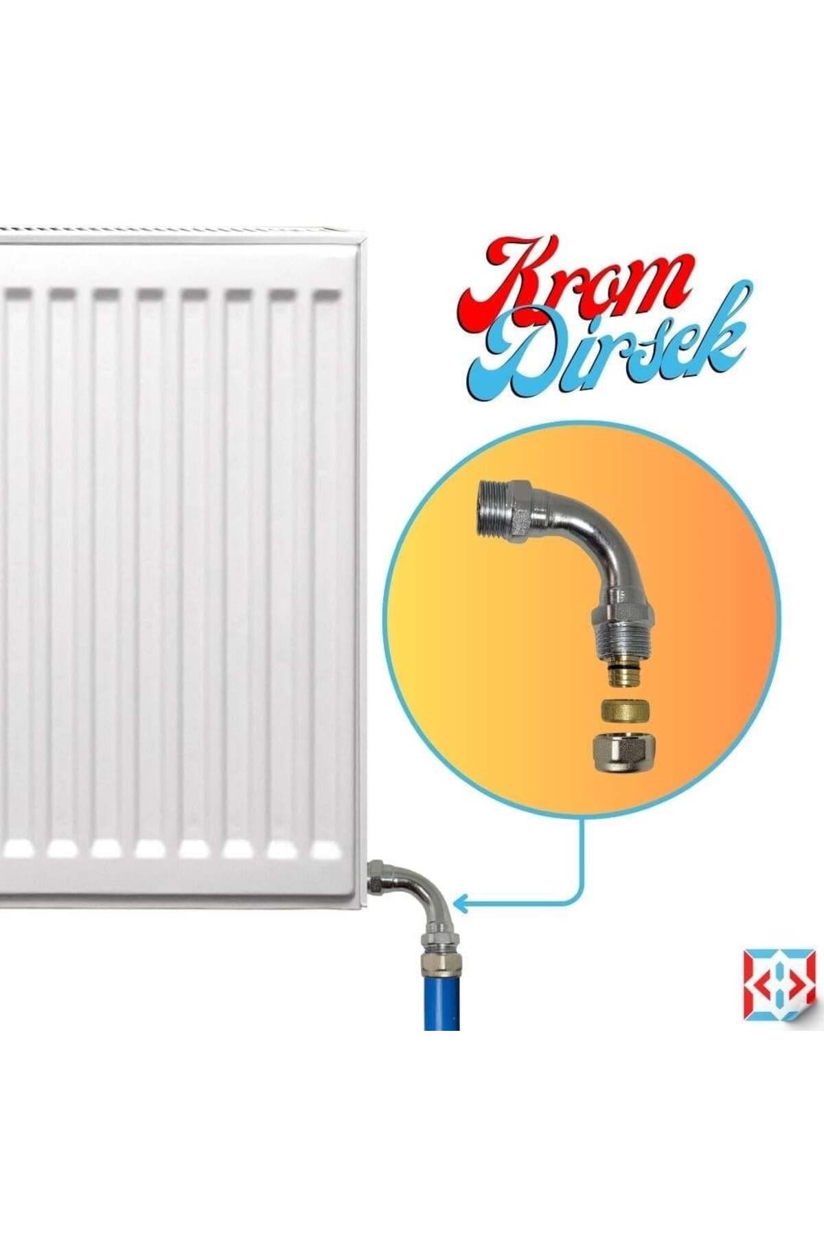 KROM DİRSEK 10 CM