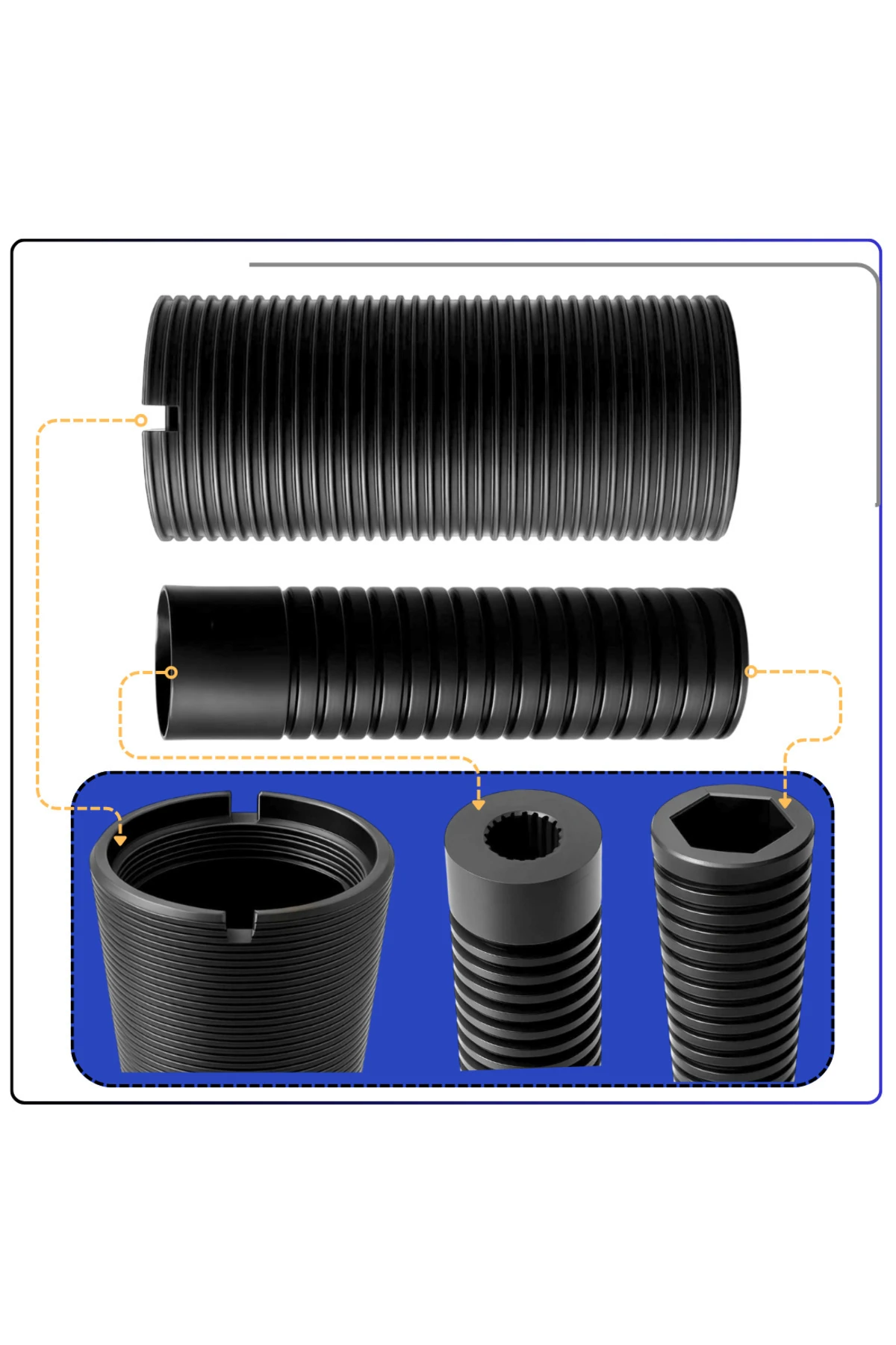 A33419YP VitrA Stop valf uzatma parçası