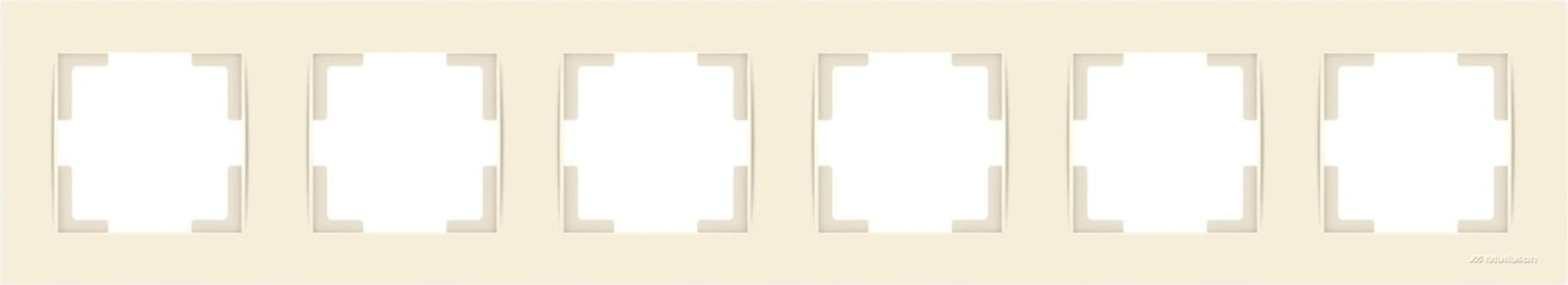 Rita Krem 6'Lı Yatay Çerçeve (10 Adet)