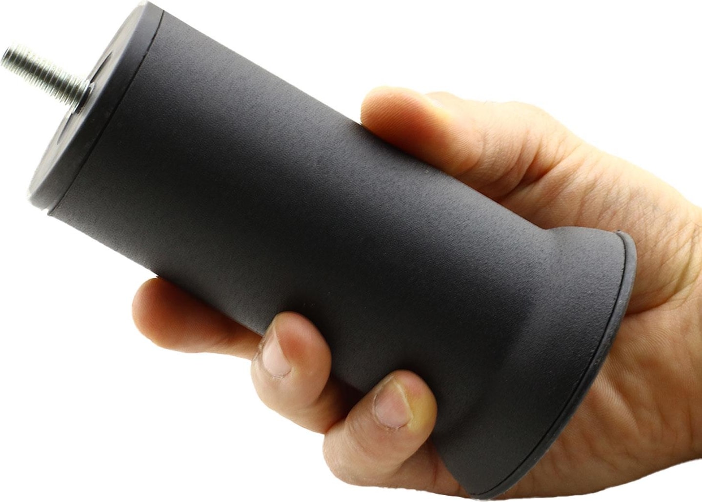Mobilya Baza Çekyat Kanepe Koltuk Yükseltme Ayağı M8 Ince Diş Siyah Metal Ayakları 12 Cm 4 Adet