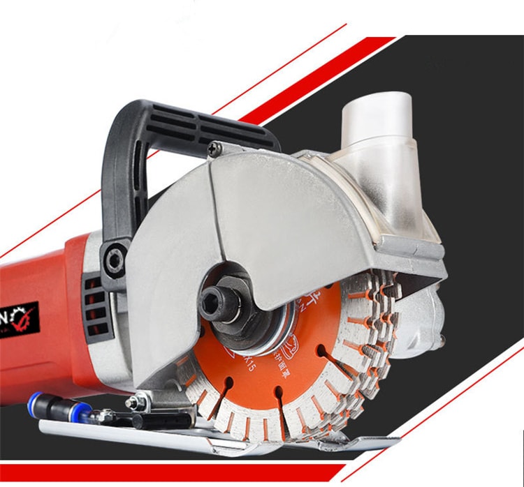 Mıllıan Elektrikli Duvar Oluk Makinesi Kanal Açma Kesme Yerleştirme Makinesi 40 mm 4 Kw 3200 Watt