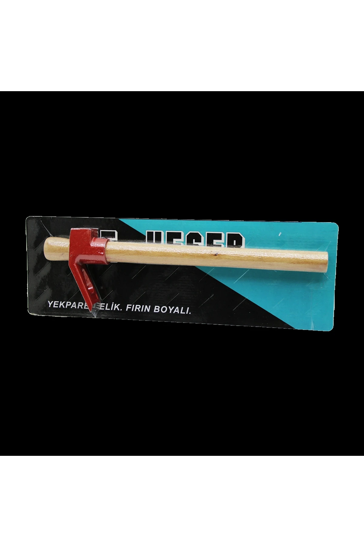 VAKUMLU KIRMIZI KESER AHŞAP SAPLI (5324)