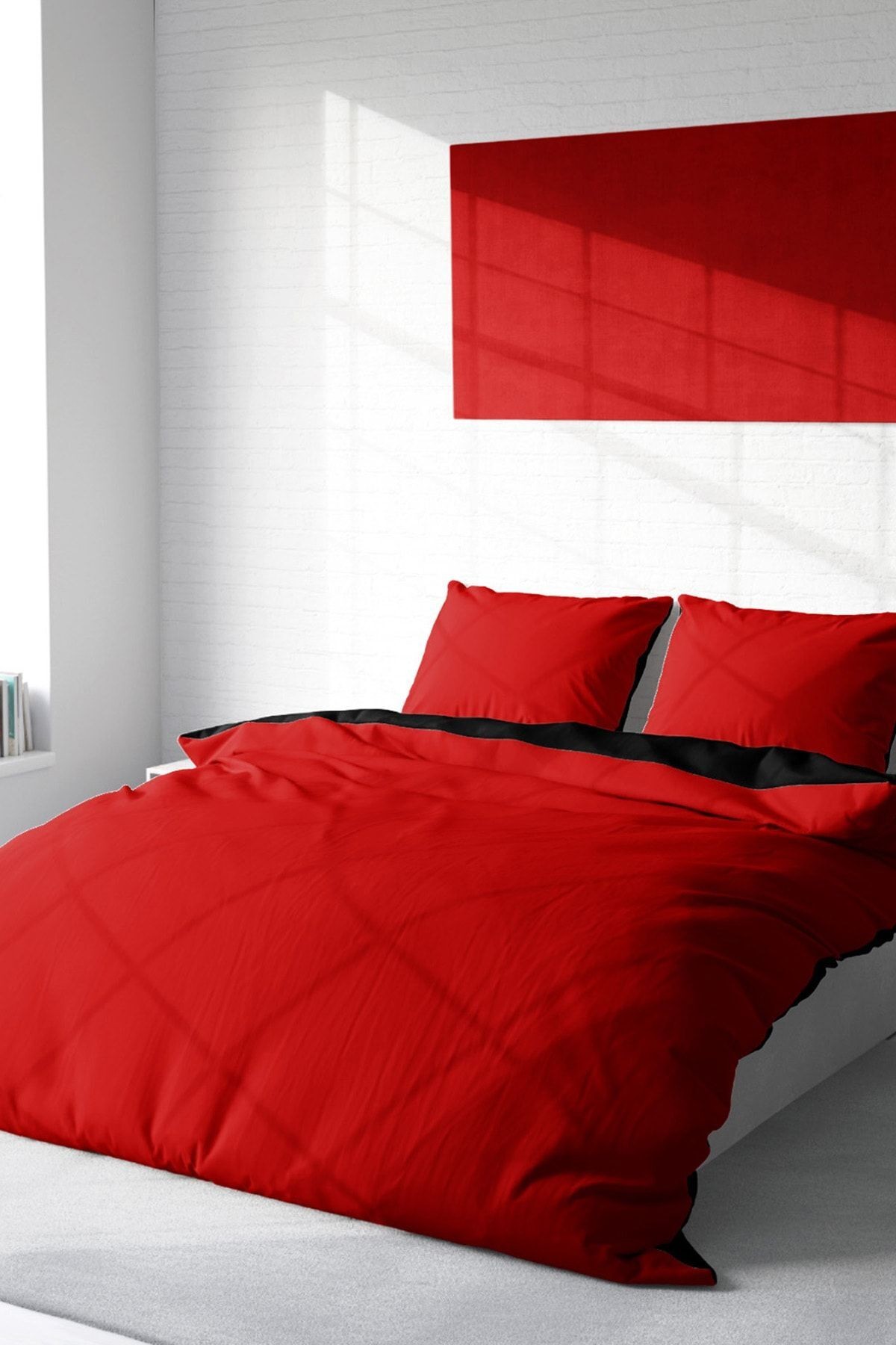 Kıng Sıze Çift Taraflı Pamuk Ranforce Çift Kişilik Nevresim Takımı 220x240cm