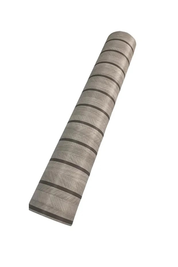 60cm x 280cm 1 Adet Kendinden Yapışkanlı Açık Gri Lambiri Desenli Duvar Paneli Kağıdı YG006