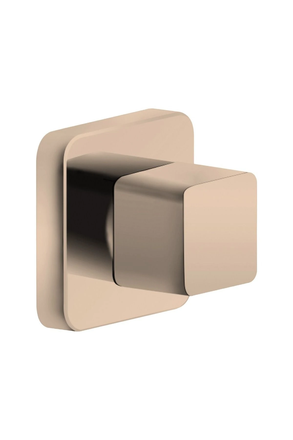 K100 Ankastre Stop Valf Rosegold