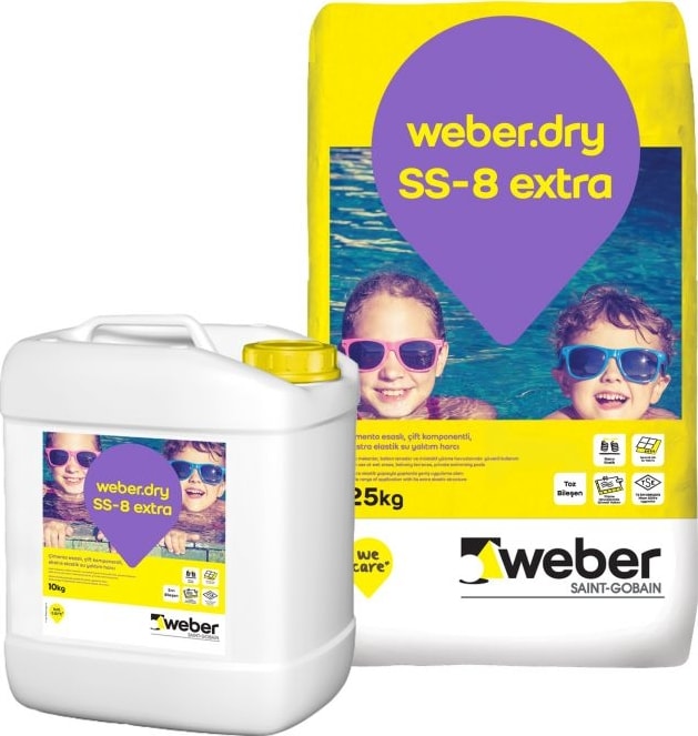 WEBER Dry Ss-8 25Kg+10Kg