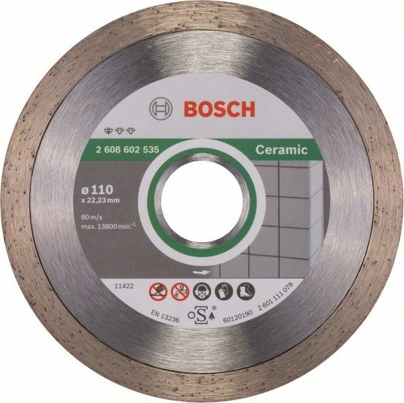 BOSCH Standard For Ceramic 110 Mm 2608602535