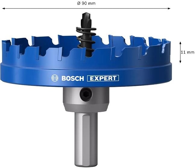 BOSCH Expert 90 mm Elmaslı Inox Panç Adaptörlü 2608901447