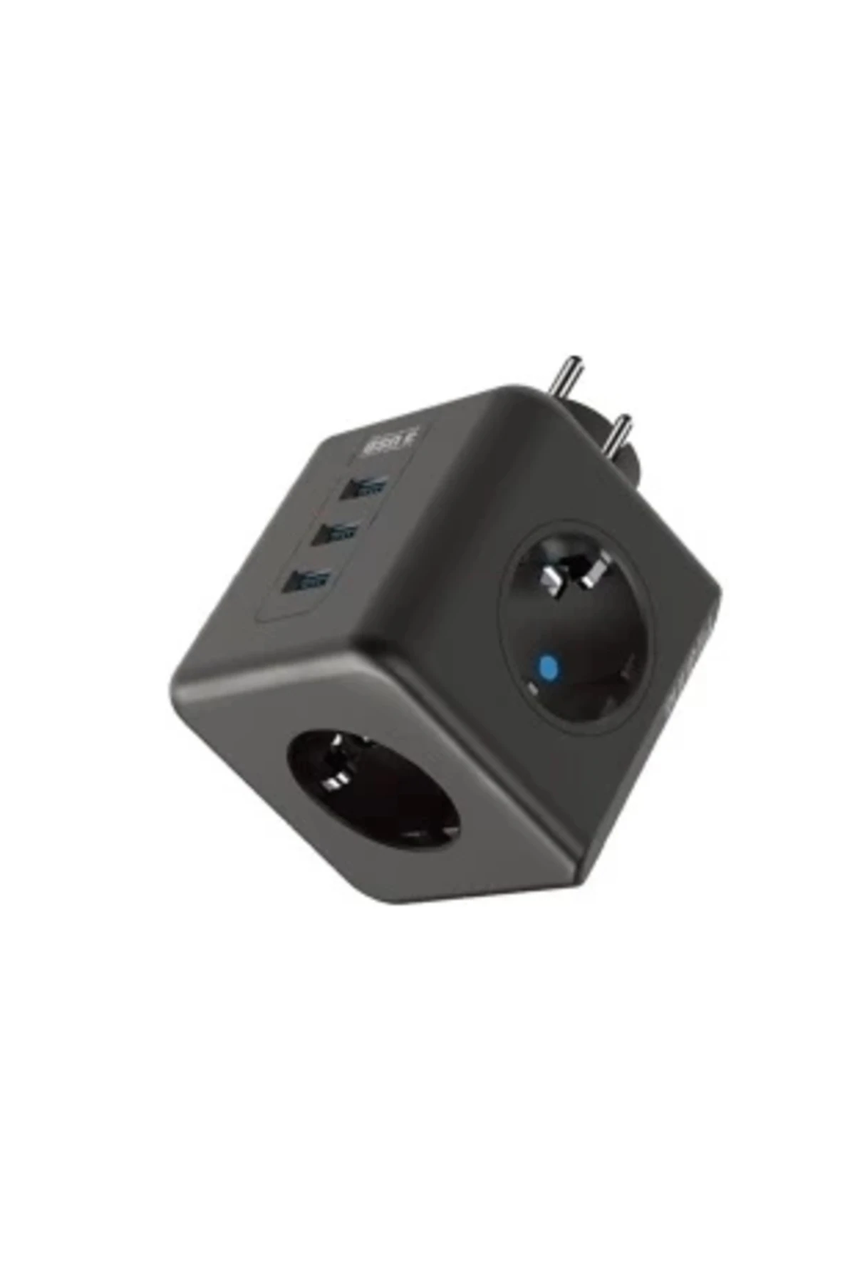 Termal Akım Korumalı Isıya Dayanıklı 3’lü Duvar Tipi Priz 3x Usb 1x Type-c ( Lisinya )