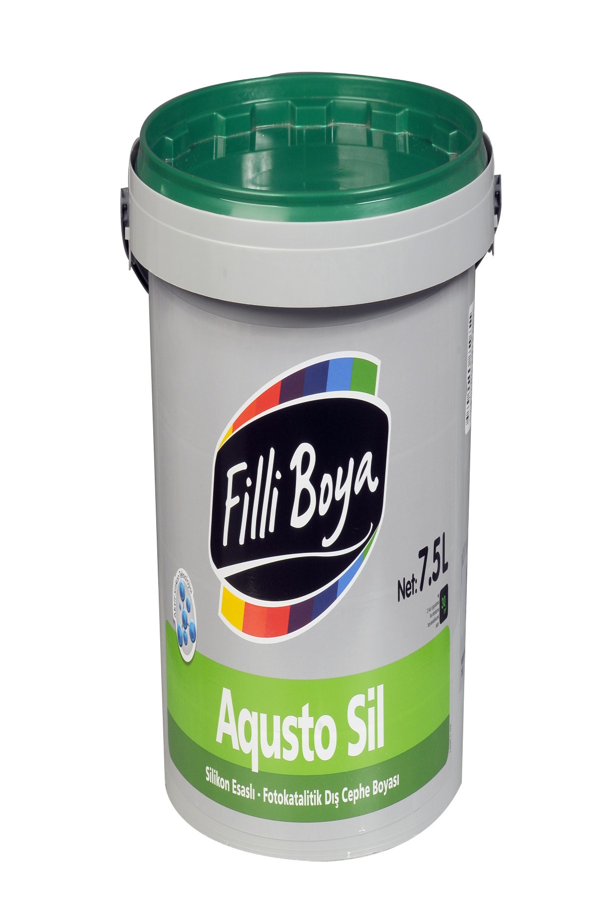 Aqustosil Silikonlu Dış Cephe Boyası 7,5 Lt. Beyaz