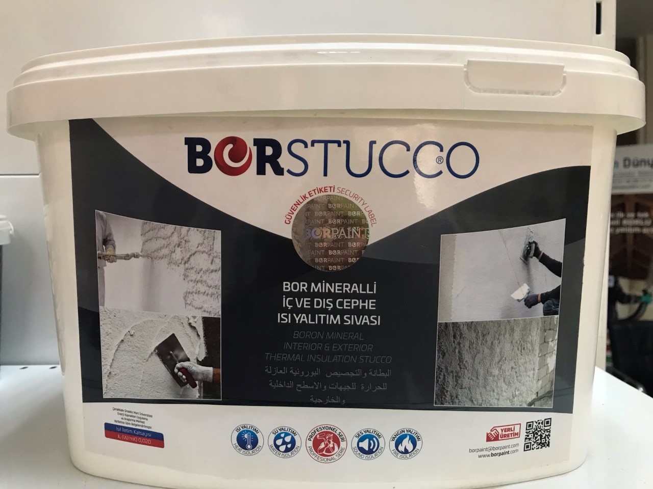 Bor Stucco Isı Yalıtım Sıvası 20KG