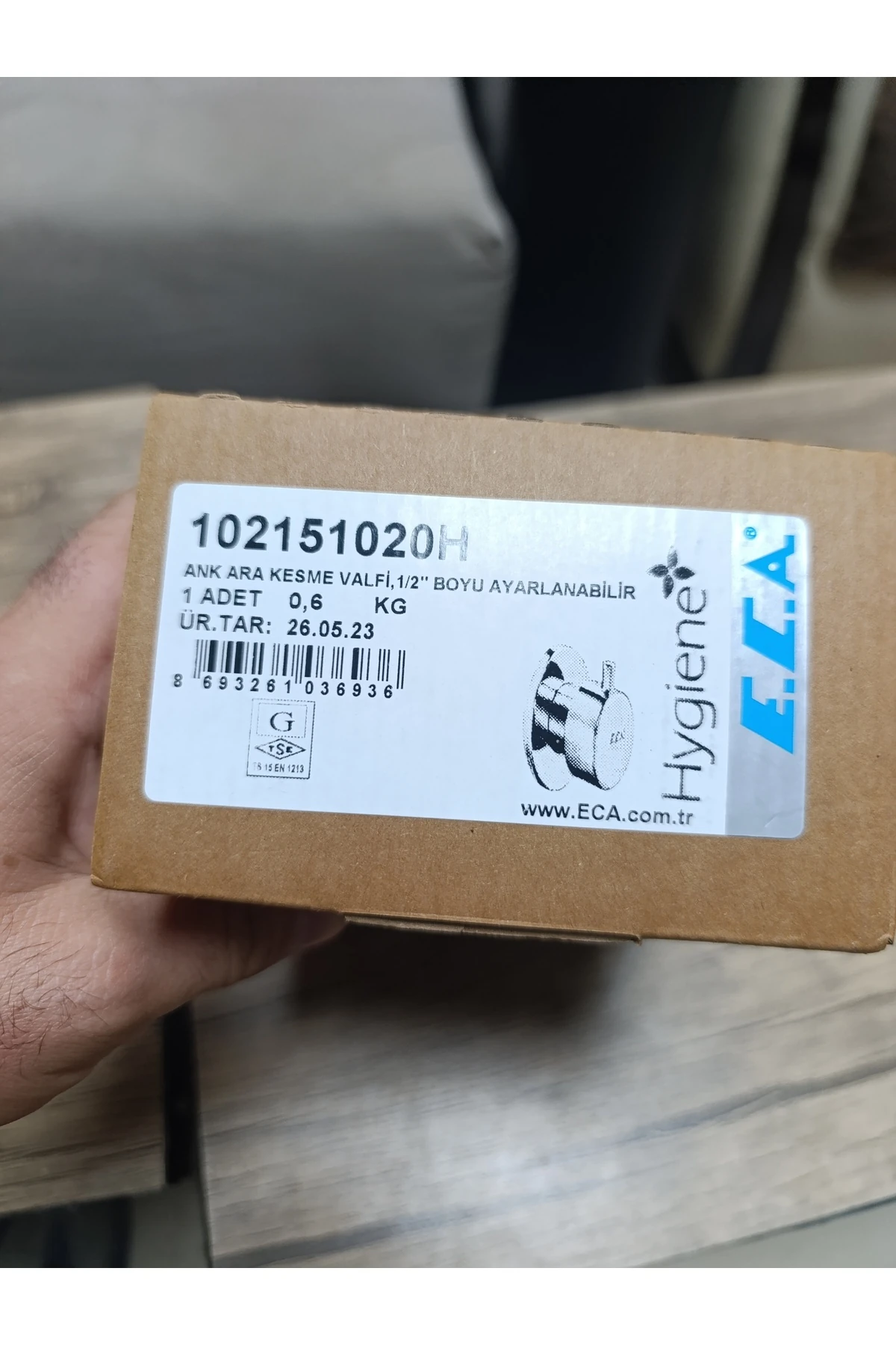 Ankastre ara kesme valfi