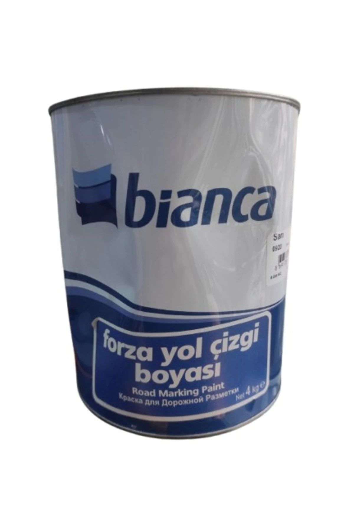 Forza Yol Çizgi Boyası 4 Kg Sarı