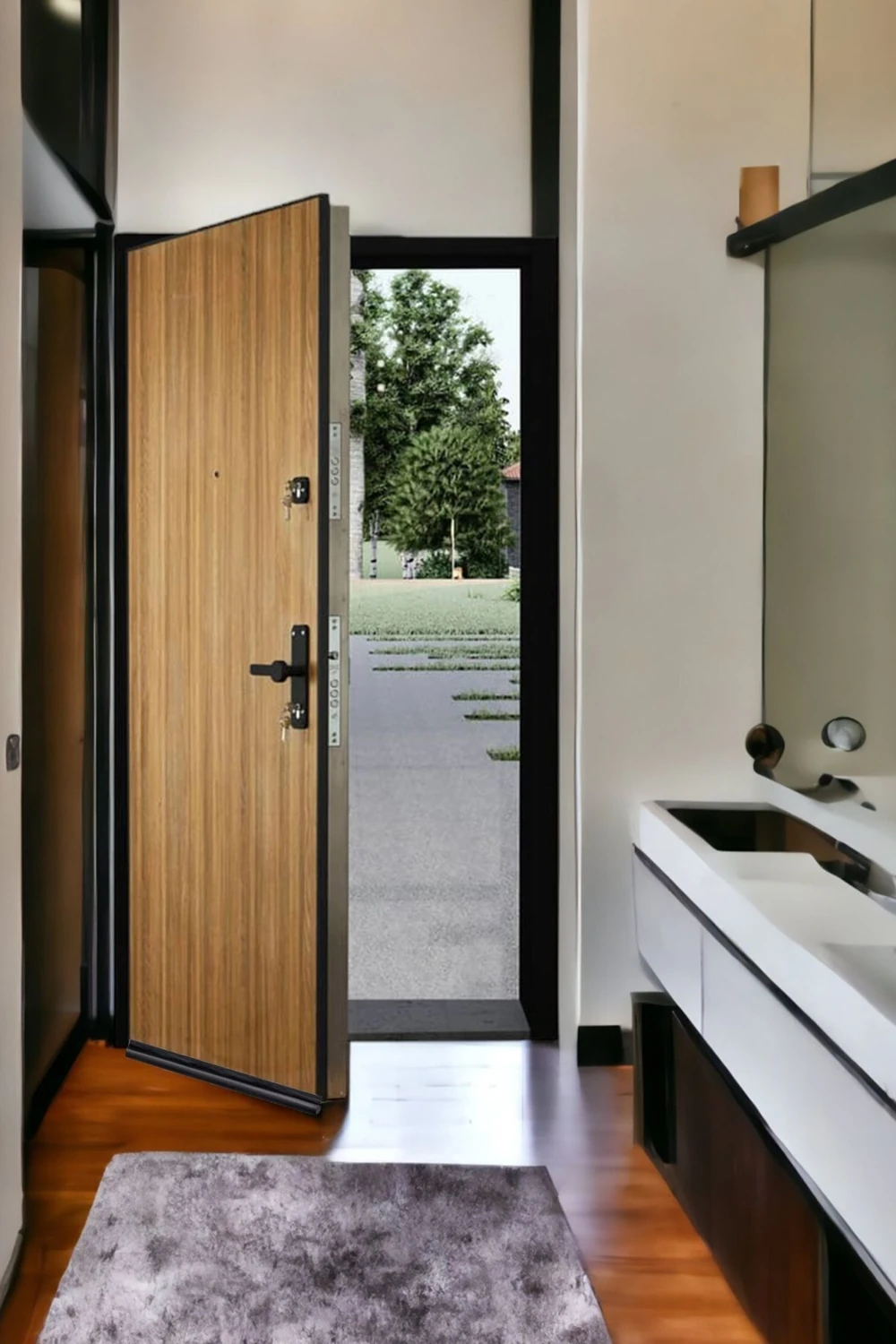 Kapı Altı Rüzgar Önleyici Çelik Kapı Isı Yalıtım Süngeri Eşik Altlığı Rüzgarlık Toz Soğuk Sünger