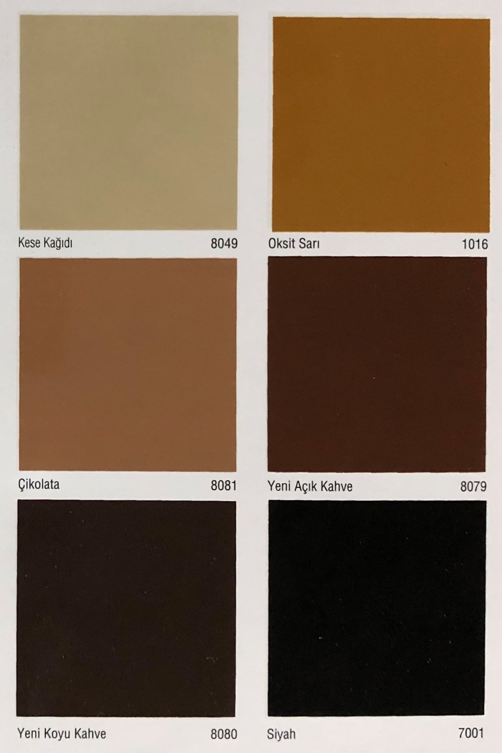 Sentetik Yağlı Boya 2,5 L Çikolata