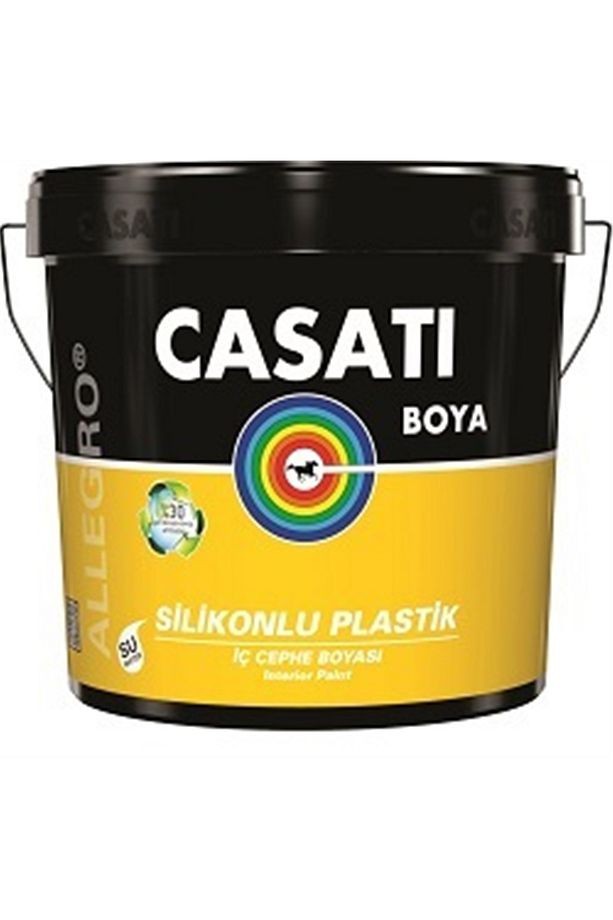 Allegro Silikonlu Plastik Iç Cephe Boyası C150 Şampanya 10 Kg