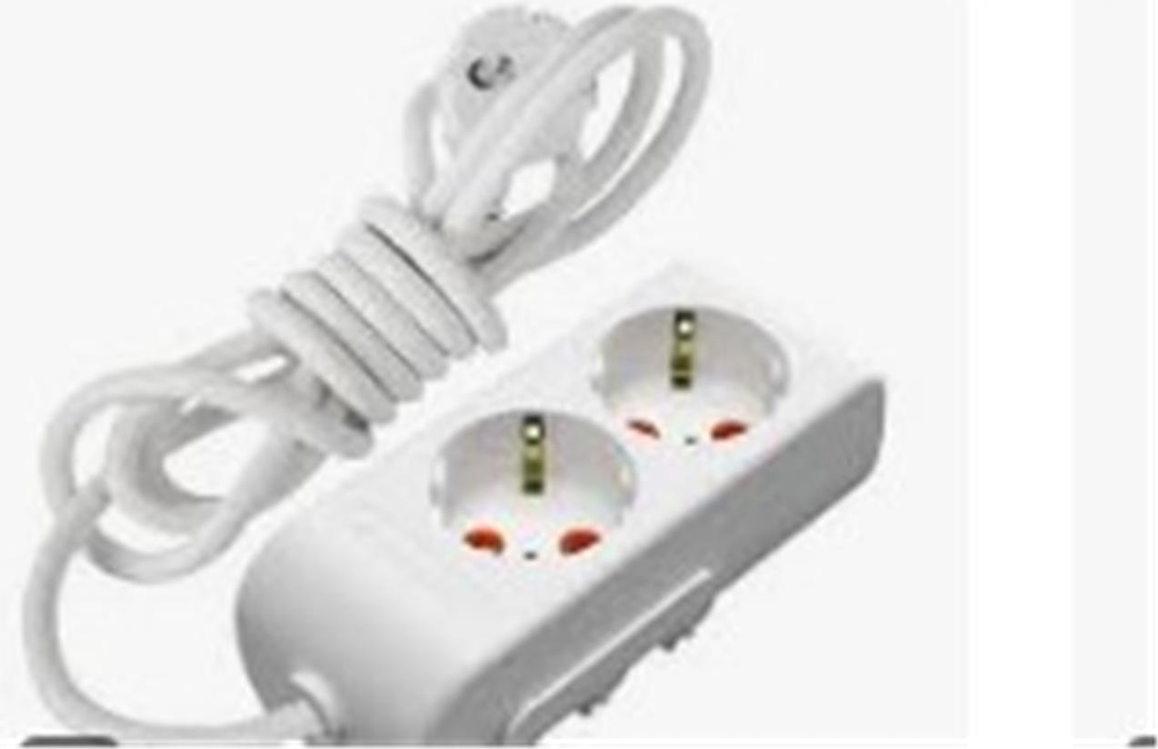 Rı-Tech 2li 5mt Topraklı Grup Priz (001