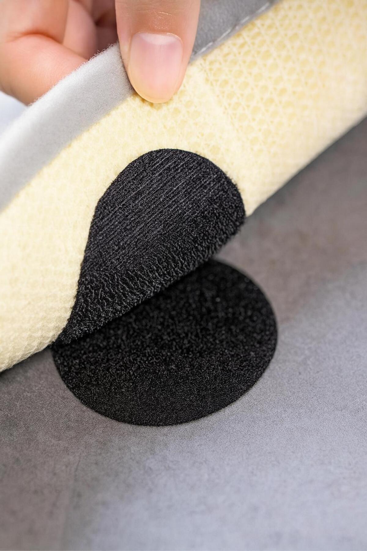 1 Adet Halı Kilim Koltuk Örtüsü Kaydırmaz Sabitleyici Cırt Yıkanabilir Kendinden Yapışkanlı