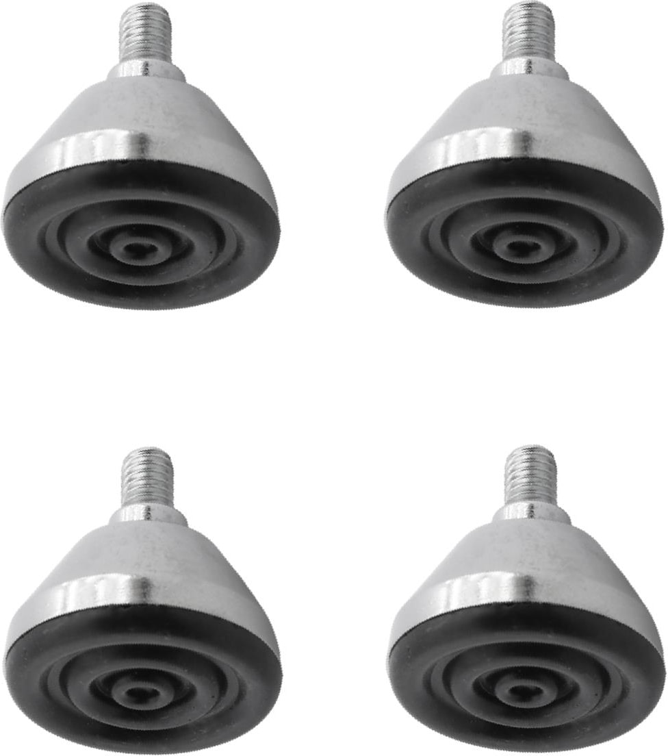 Beyaz Eşya Raf Mobilya Bingo Rotil Ayakları M6 Civatalı 6 Mm Metal Profil Ayağı 2.5 Cm (4 Adet)