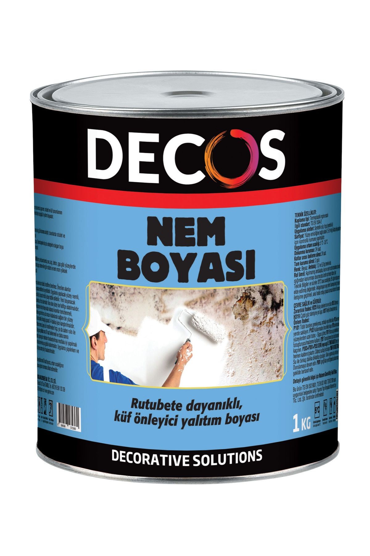 Nem Boyasi - Rutubete Dayanıklı Küf Önleyici Yalıtım Boyası