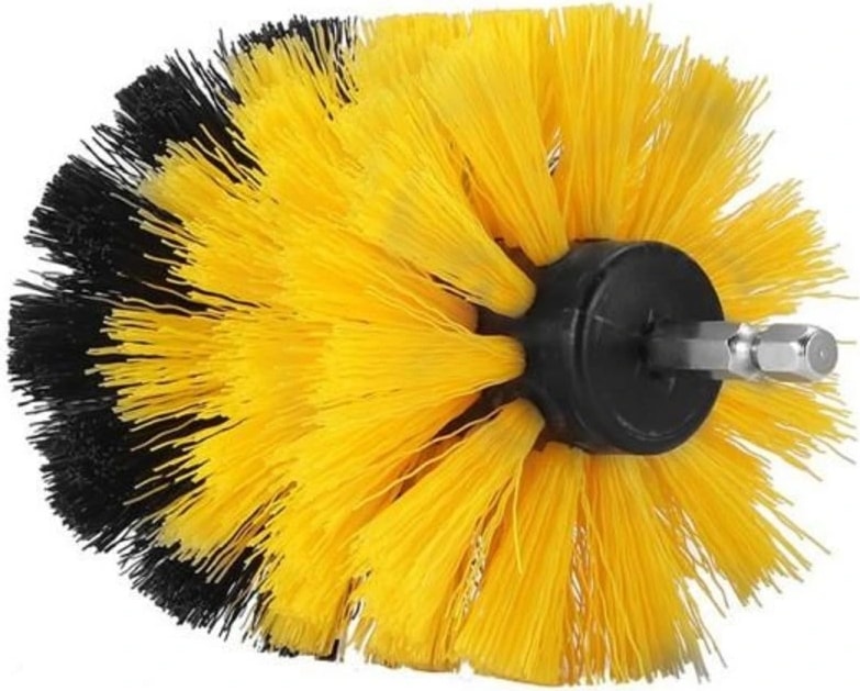 3lü Matkap Ucu Banyo Küvet Duşakabin Araba Tekerliği Koltuk Yıkama Temizleme Fırçası Seti (5047)