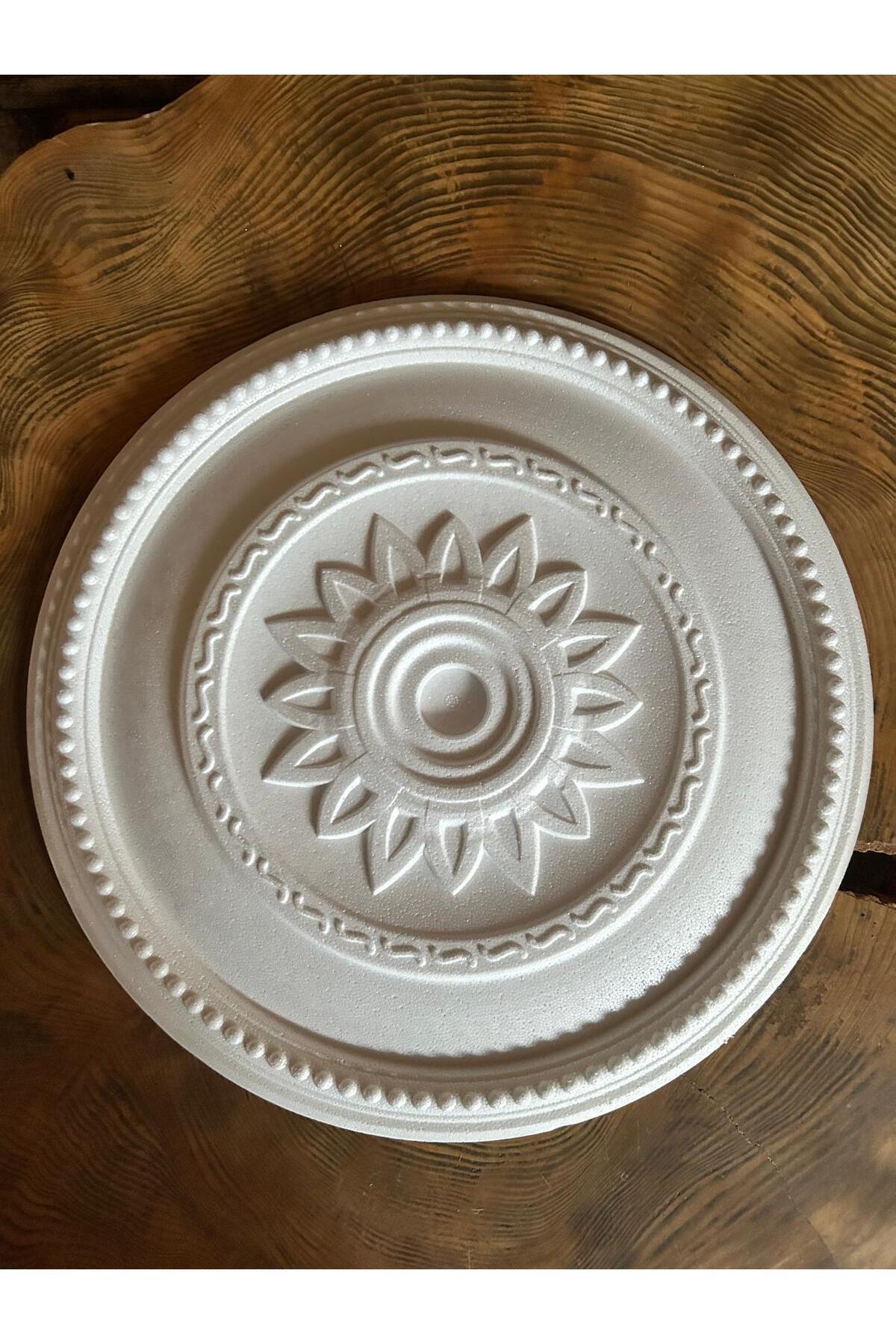 Küçük Stropiyer Tavan Göbegi - Papatya (40 cm çap)