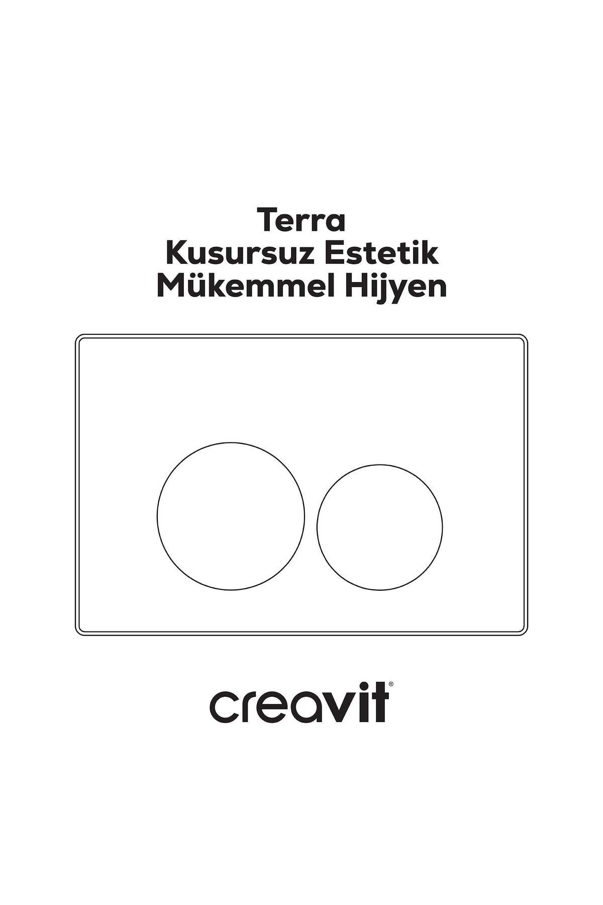 Terra Mat Antrasit Boyalı Kumanda Paneli