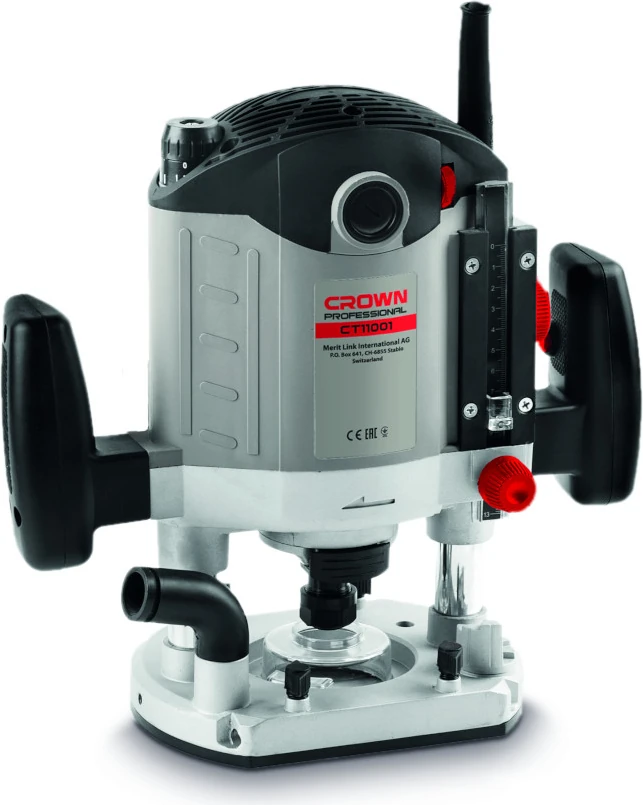 Güçlü Freze Makinası 2100W CT11001 | Bakır Sargılı Devir Ayarlı El Frezesi