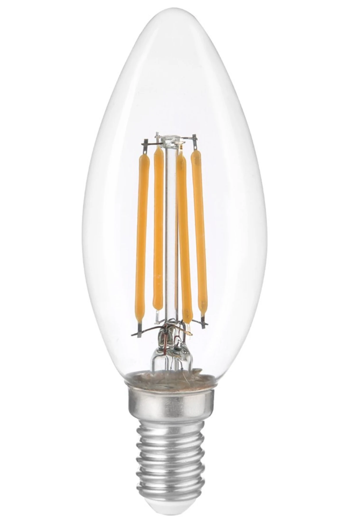 Led Filament Rustik Led Ampul Kıvrık Uç 8w E14 3000k (GÜN İŞIĞI)